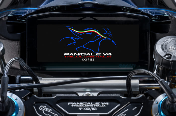 Ducati Panigale V4 Tricolore Italia revealed